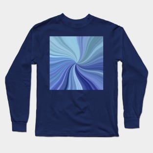 Blue Swirl Long Sleeve T-Shirt